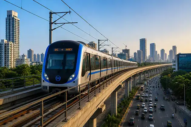 Qualcon Celestia Kharghar Connectivity