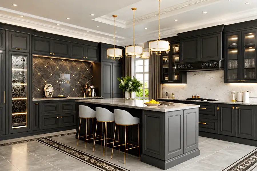Qualcon Celestia Navi Mumbai Kitchen Qualcon Celestia Navi Mumbai Kitchen